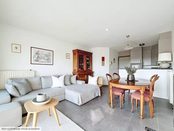 één slaapkamer appartement met zonnig terras EPC label A