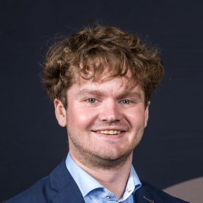 Thibault Lahousse, administratief bediende bij Century 21 Lahousse
